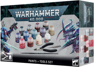 Games Workshop - Warhammer 40,000: Paints + Tools Set