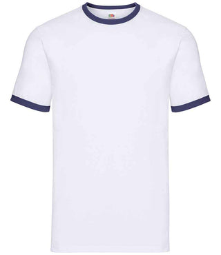 SS34 White/Navy Front